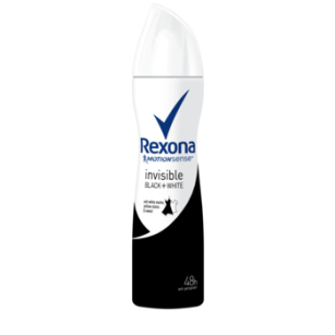Rexona Dezodorant Spray Invisible Black+White 150Ml