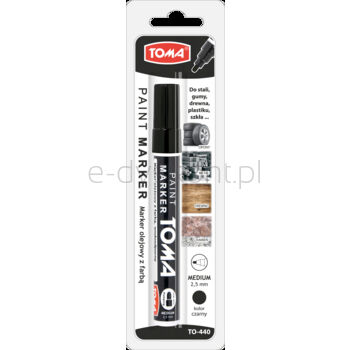 Toma Marker olejowy końcowka 2,5 mm czarny