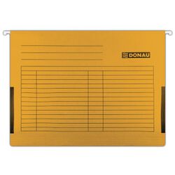 Donau Teczka zawieszkowa z boczkami, A4, 230gsm, pomarańczowa