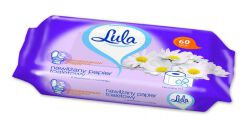 Nawilżany Papier Toaletowy, Lula Z Ekstraktem Z Rumianku, 60 Szt., Biały Papier