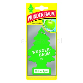 Odświeżacz Powietrza Choinka Zapachowa Wunderbaum Zielone Jabłko