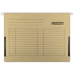 Donau Teczka zawieszkowa z boczkami, A4, 230gsm, brązowa