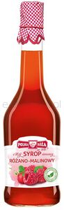 Syrop różano-malinowy 500 ml