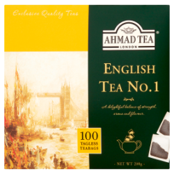 Ahmad Herbata English No.1 100 Torebek x2G Bez Zawieszki