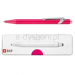 Długopis Caran D'Ache 849 Pop Line Fluo, M, W Pudełku, Fioletowy