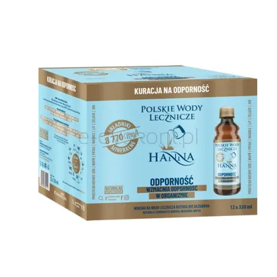Hanna Polskie Wody Lecznicze 330 Ml