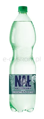 Nałęczowianka Naturalna Woda Mineralna Mocniejszy Gaz Gazowana 1,5 L