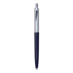 Q-Connect Długopis automatyczny PRESTIGE, 0,7mm, niebiesko/srebrny, wkład niebieski