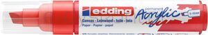 Marker akrylowy e-5000 EDDING, 5-10 mm, matowa czerwień