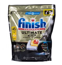 Finish Tabletki do zmywarki Ultimate Plus, 45 szt., lemon