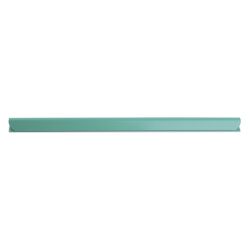 Listwa zaciskająca Donau, PVC, A4, 8mm, do 80 kartek, zielona