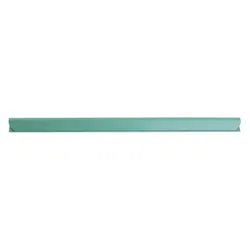 Listwa zaciskająca DONAU, PVC, A4, 8mm, do 80 kartek, zielona