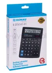 Donau Kalkulator biurowy TECH, 14-cyfr. wyświetlacz, wym. 190x143x40 mm, czarny  - 4