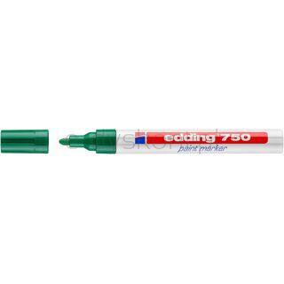 Edding Marker olejowy e-750 2-4mm, zielony [BIURO]