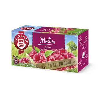 Teekanne Herbata World of Fruits, Malina, 20 kopert