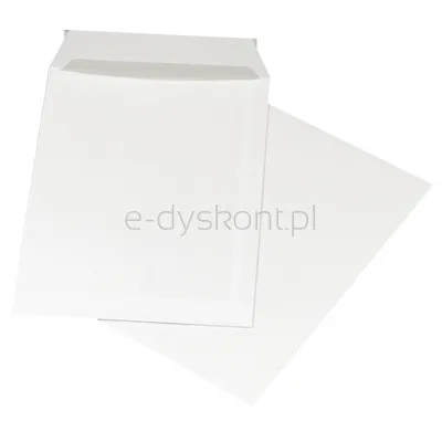 Office Products Koperty z taśmą silikonowąHK, C4, 229x324mm, 90gsm, 50szt., białe 