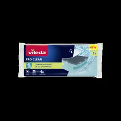 Zmywak Profilowany Z Enzymami Vileda Pro Clean 3 Szt.
