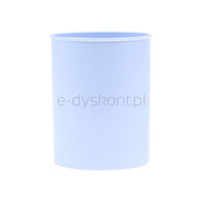 Pojemnik na długopisy DONAU LIFE, pastel, 95x75mm, okrągły, niebieski
