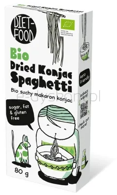 Diet Food Makaron KONJAC Shiritaki spaghetti suchy BIO 80 g