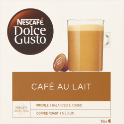 Nescafe Kawa W Kapsułkach Dolce Gusto Café Au Lait 160G