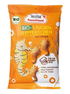 Bułeczki W Styl Bawarski W Kształcie Koników Morskich, Orkiszowe Bio 90 G