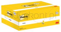 Post-It  Karteczki Samoprzylepne (653Cy-Vp20), 38X51Mm, (16+4)X100 Kart., Żółte, 4 Bloczki Gratis - 2