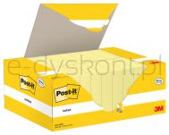 Post-It  Karteczki Samoprzylepne (653Cy-Vp20), 38X51Mm, (16+4)X100 Kart., Żółte, 4 Bloczki Gratis - 3