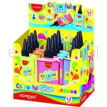 Keyroad Klej w płynie kolorowy, zmywalny, 90g, display - 2