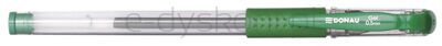 Donau Długopis żelowy z wodoodpornym tuszem 0,5mm, zielony