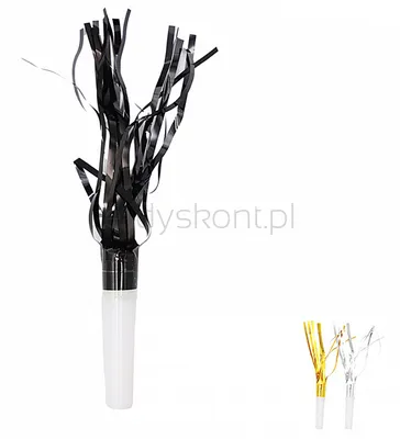 Trąbka imprezowa Part Go, 17cm, 8 szt., mix kolorów