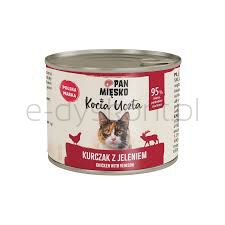 Pan Mięsko Kocia Uczta Kurczak Z Jeleniem 200 G