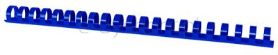 Office Products Grzbiety do bindowania A4, 16mm (145 kartek), 100 szt., niebieskie 