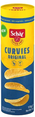 Schar Chipsy Ziemniaczane Naturalne Bezgl. 170 G
