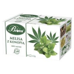Bifix Melisa Z Konopią Herbatka Ziołowa Ekspresowa 20X2G