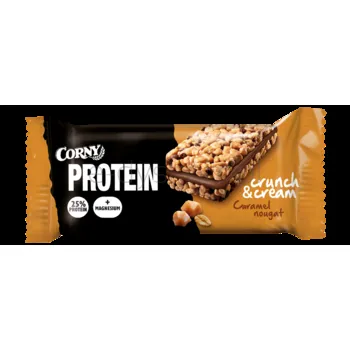 Corny proteinowa kanapka Crunch & Cream o smaku karmelu i nugatu 35g