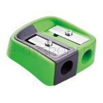 Keyroad Temperówka plastikowa, podwójna, 2 szt., blister, mix kolorów - 3