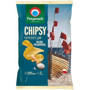 Przysnacki chipsy Sopockie lato solone solą morską 130 g