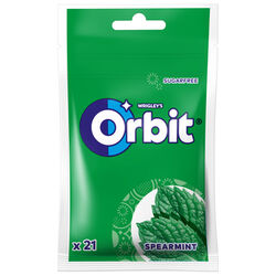 Orbit Spearmint Guma Do Żucia Bez Cukru 29 G (21 Drażetek)