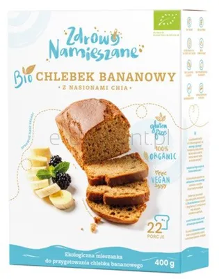 Mieszanka Do Wypieku Chlebka  Bananowego  Z Chia 400 G