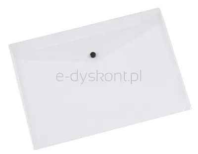 Q-Connect Teczka kopertowa zatrzask, PP, A3, 172mikr., transparentna