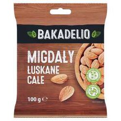 Migdały Bakadelio Łuskane 100 G Mw Dobry Wybór