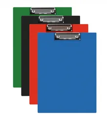 Q-Connect Clipboard teczka, PVC, A5, mix 