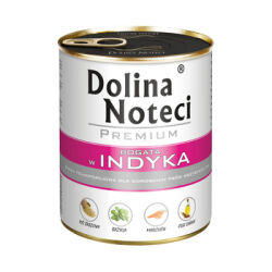 Dolina Noteci Premium Mokra karma dla psów indyk puszka 400 g