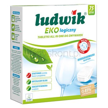 Ludwik Tabletki Do Zmywarek Ekologiczny ALL IN ONE 75 szt.