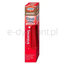 Dr. Oetker Pisaki żelowy czerwony brokatowy 19 g