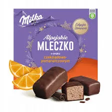Milka Alpejskie Mleczko Pomarańczowe 330g