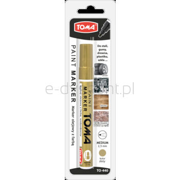 Toma Marker olejowy końcowka 2,5 mm złoty