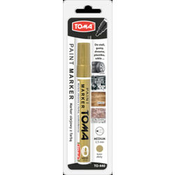 Toma Marker olejowy końcowka 2,5 mm złoty