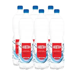 Woda źródlana średniozmineralizowana gazowana 1,5 l