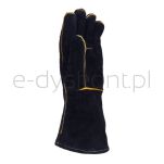Rękawice spawalnicze Donau SAFETY DS-WELMIG, MIG, skóra bydlęca, rozm. 10/XL, czarne - 3